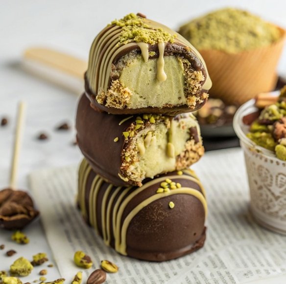 aldi dubai chocolate ice cream luxury style