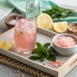 Serve Himalayan Pink Salt Water