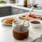 chicken with homemade teriyaki sauce